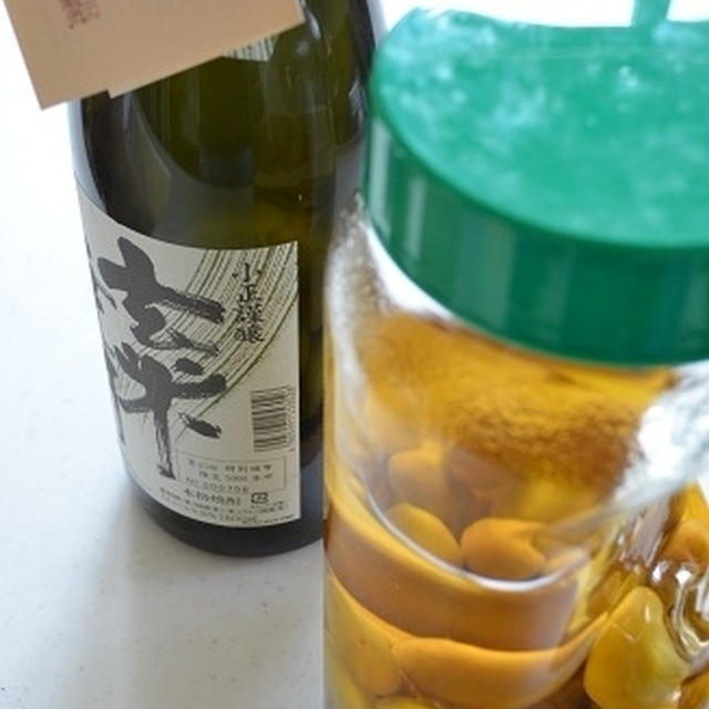 玄米焼酎の梅酒