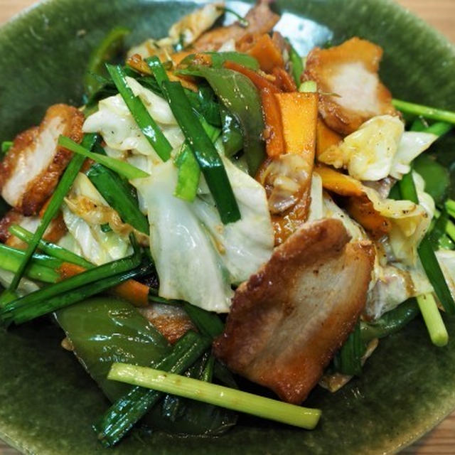 野菜炒めはおいしい