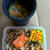 角煮雑穀炒飯と豚汁のおべんとう