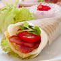 トルティーヤの朝ごはん♪。