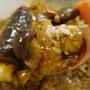★　秋を感じるナス茸カレーあん