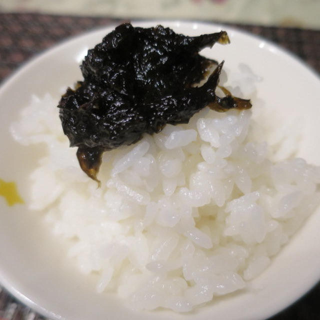 生海苔（スサビノリ）で自家製佃煮