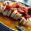 Stuffed Calamari（イカの詰め込みトマト煮）