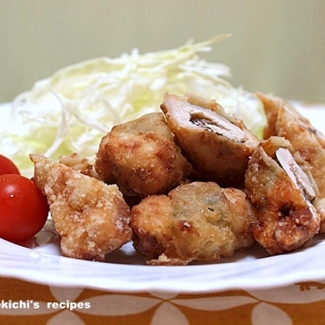 鶏ささみ肉の梅肉竜田揚げ＆「久しぶりのスカウト活動　記事」