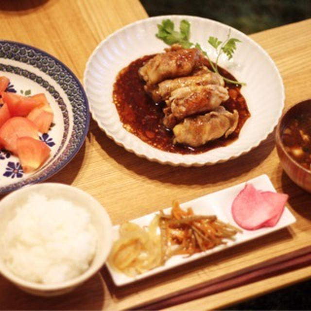 りんごの肉巻きと音楽会