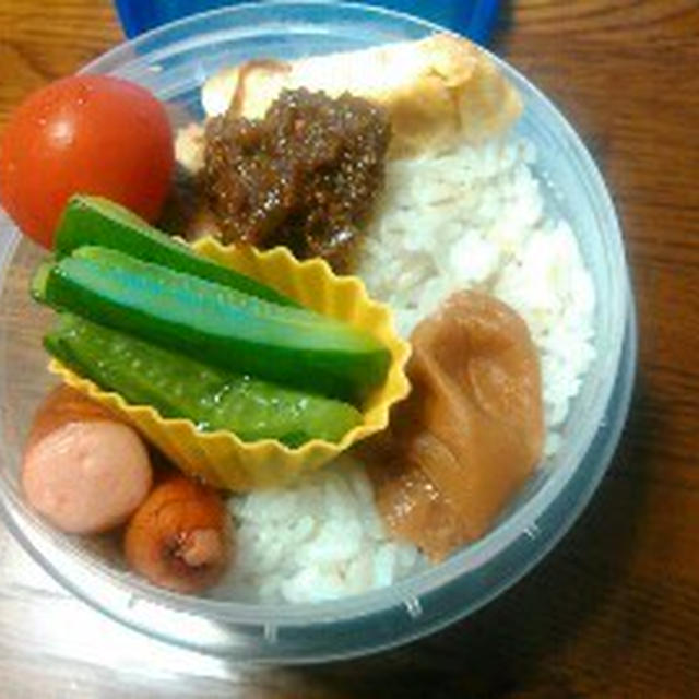 今日のお弁当