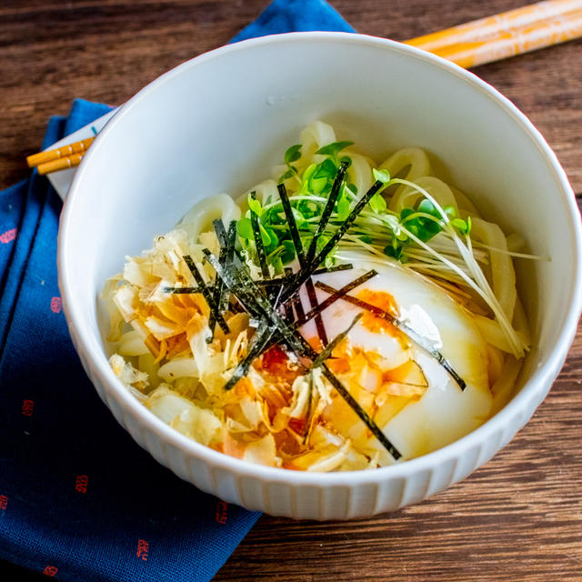 【レンチン＆混ぜるだけ！】便利な冷凍うどんで簡単ランチ！