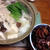 水炊き。目玉焼きご飯。いか天うどん