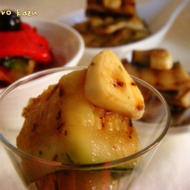 焼き野菜のオイル漬け
