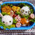 キャラ弁**うさぎちゃんとパンダくん