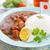 ゴロゴロ野菜とほっきのカレーランチ