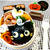 新米を頂いたので ・おにぎりにしました。 『黒猫ちゃんおにぎりのお弁当』 ピックでハロ...