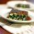 飾りオクラの黒胡麻呉豆腐