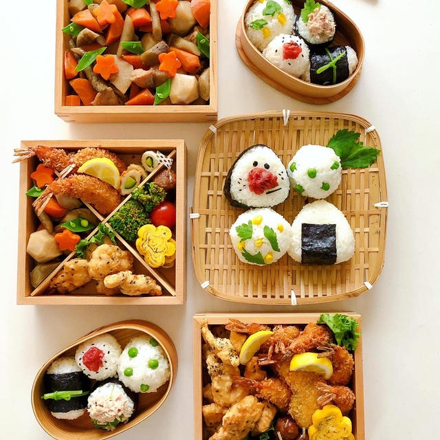 お弁当風ごはん＊