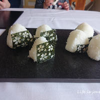 デザイン海苔のおにぎり