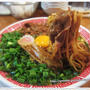 ご飯に合うラーメン☆肉そば むつき食堂・生卵食べ放題！ご飯お替り自由！