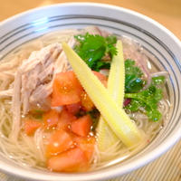 アジアン☆鶏にゅうめん♪