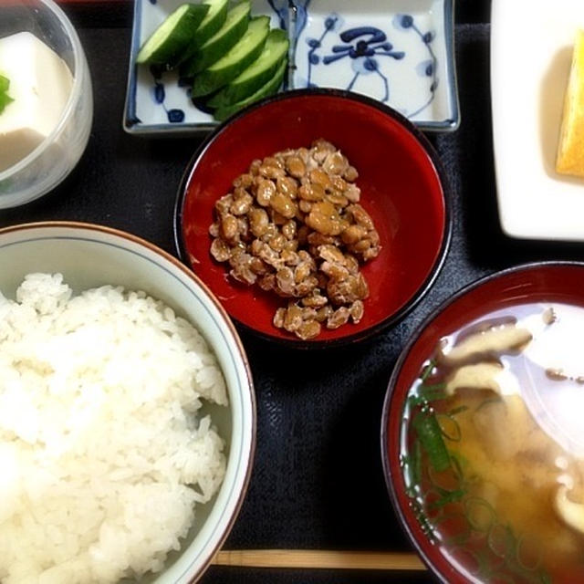 子供の来た日の朝ご飯 納豆と卵焼き By Shinnrikoさん レシピブログ 料理ブログのレシピ満載