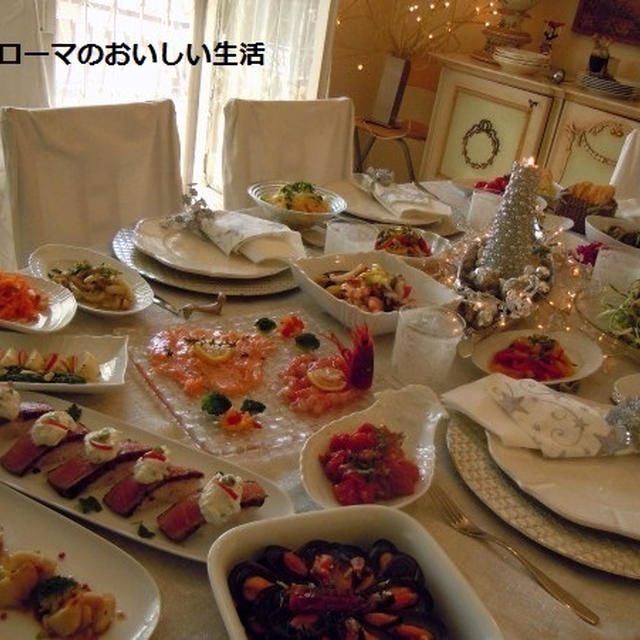 おうちでクリスマスイブパーティーの続き～♪・・・とバチカンのミサ