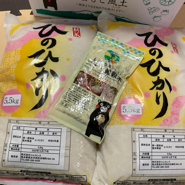 【ふるさと納税】熊本県玉東町　お米11kg +雑穀米