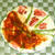 アスパラとベーコンのお好み焼き