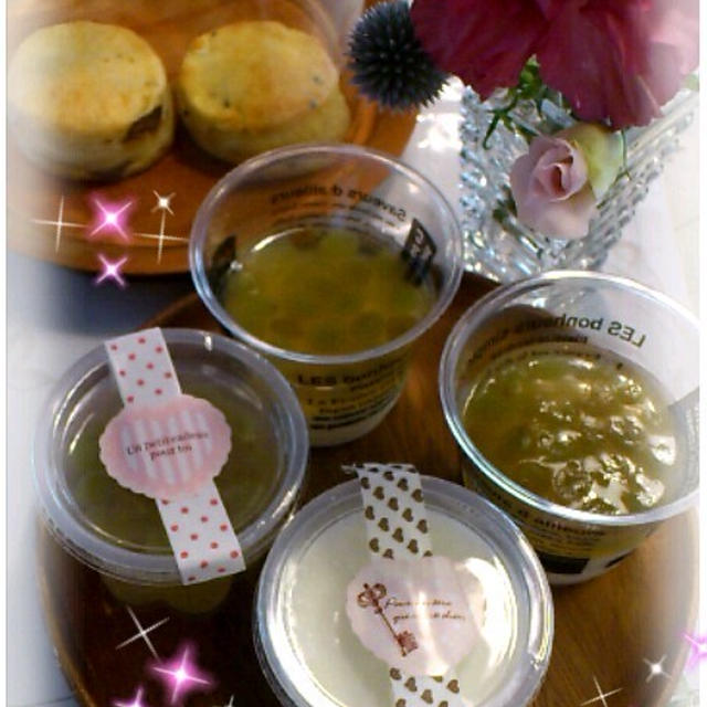 今日のスイーツ♪お友達ママから♪(*^^*)
