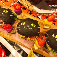 ハロウィンに☆黒猫ちゃんパンレシピ