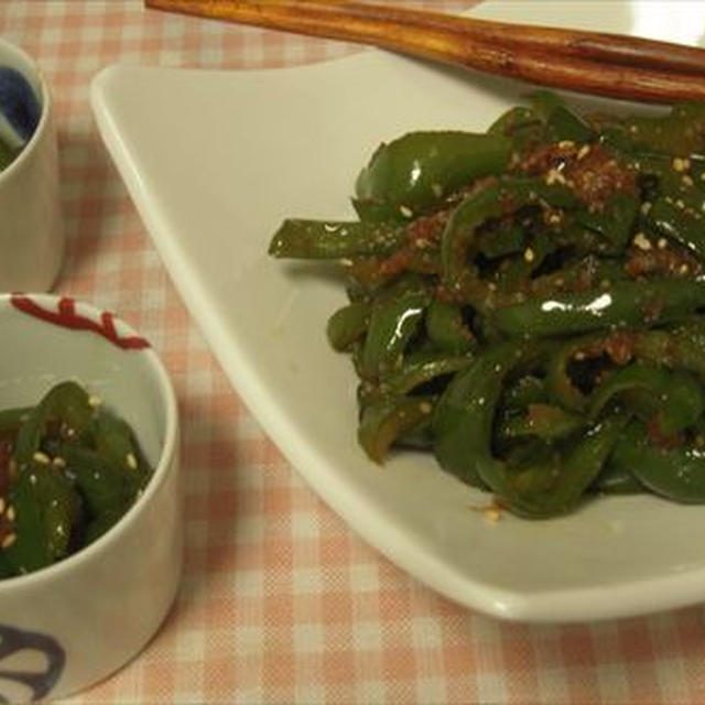 ピーマンの佃煮・作り置きおかず