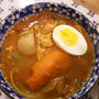 カレー粉で作るスープカレー　　おから入り胡麻クッキー