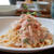 ホワとろナスの明太子ソース冷製パスタ、昨日の昼ごはん#本日のおうちごはん