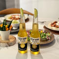 コロナビールと楽しむ、トルティーヤとセビーチェとワカモレ、メキシコ料理の夜ごはん