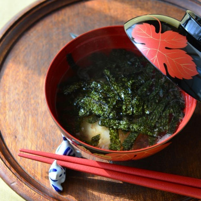 ポトフ風スープで朝ごはん　うちのお雑煮も初公開します。