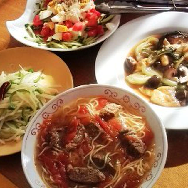 久々中華です！牛肉だしがウマイ?！中華のスパイスを効かせた台湾風「牛肉麺」ほか中華づくしブランチ