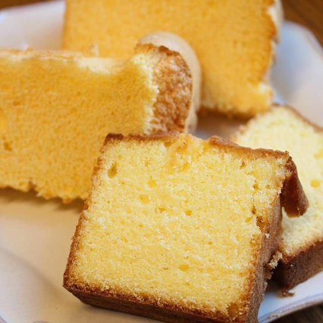 小嶋ルミさんのレシピで、シフォンケーキ＆バニラパウンドケーキ