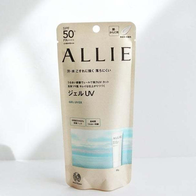 全身ツヤ肌仕上げ♪「ALLIE ジェルUV EX」