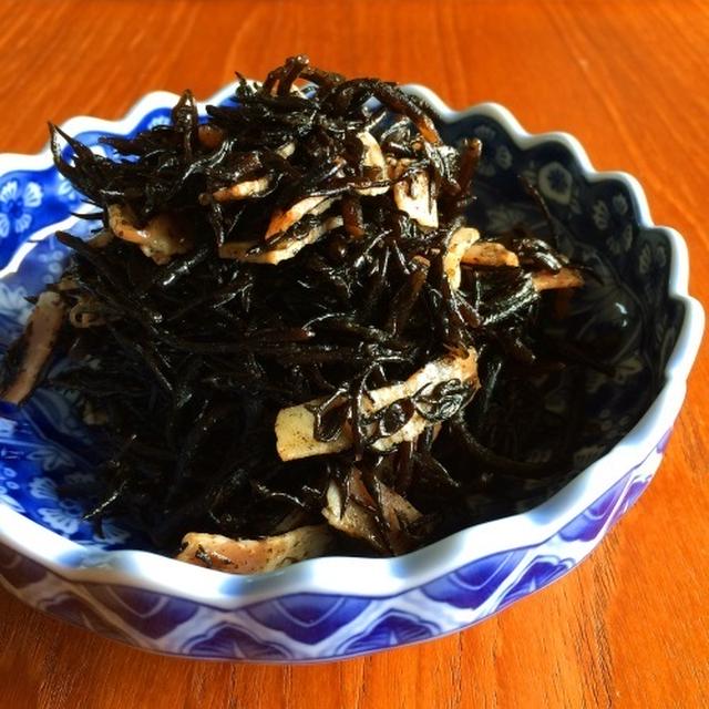 常備菜「ひじきとベーコンの炒め物」