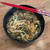 ネギたっぷりサンラータン風うどん