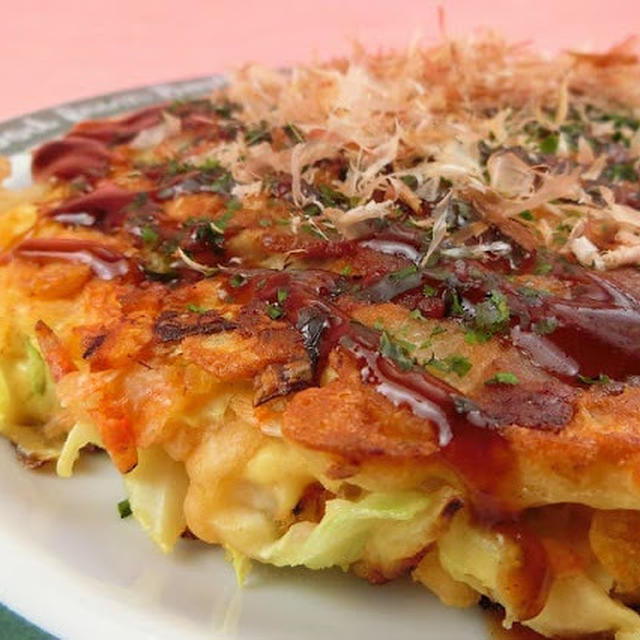 桜えびがたっぷり入った！一人分お好み焼きレシピ