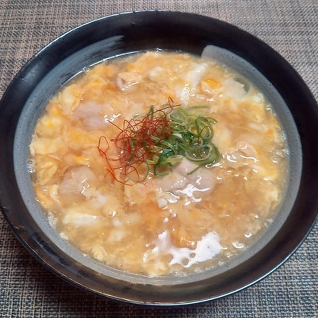 支持率が０％だった・・・生姜風味の親子鶏卵うどん♪・・♪