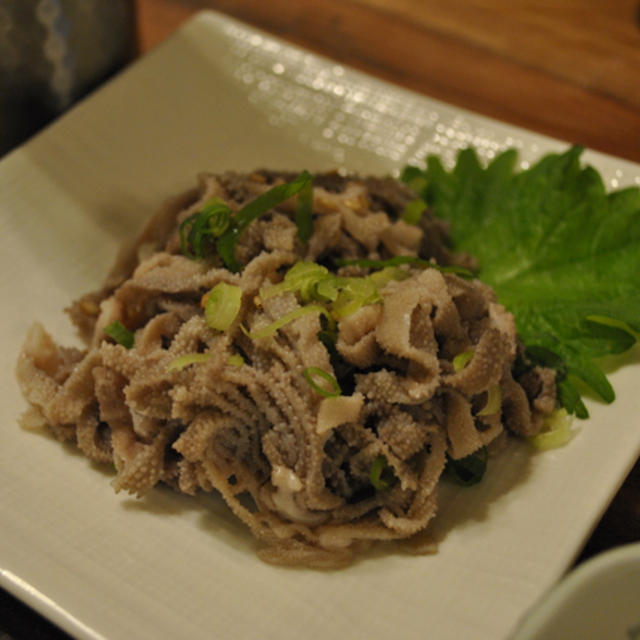 生センマイとサムギョプサルの晩御飯♪