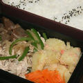3月21日　　肉野菜炒め弁当（練習）