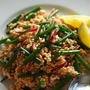 タイ風 鶏挽肉のスパイシーサラダ（ラープガイ）