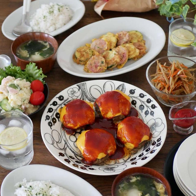 孫たちとお昼ごはん