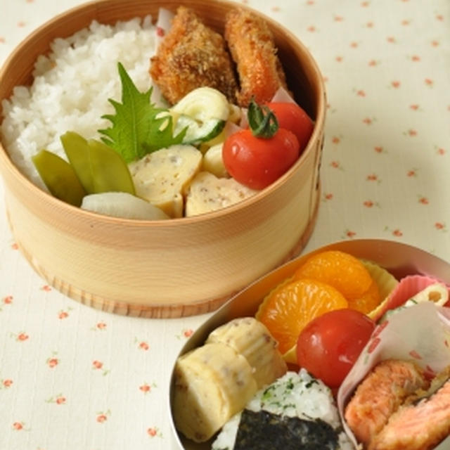 【サーモンフライ弁当】