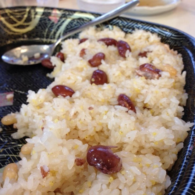 衝撃の煮豆赤飯 By あやかさん レシピブログ 料理ブログのレシピ満載