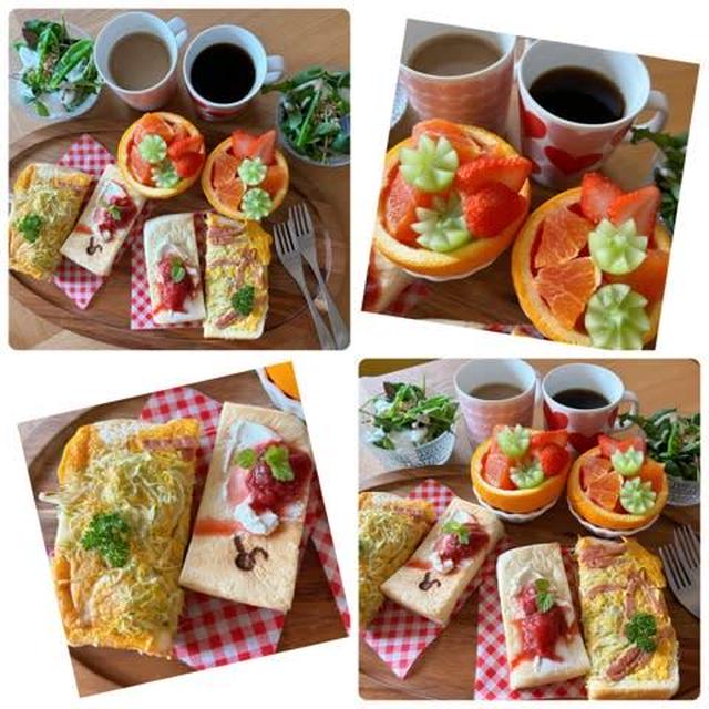 朝ごパン☀️ 〜韓国風トースト🇰🇷〜