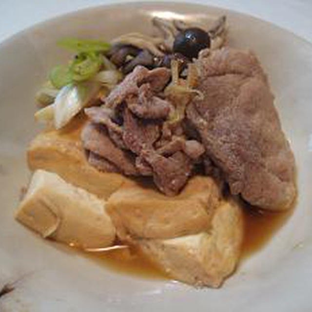和食の定番　肉豆腐