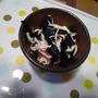 火を使わない料理・・・かにかま海苔わさび醤油。