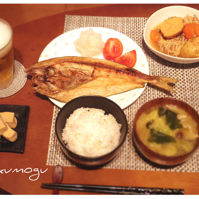 塩麹肉じゃがで和風ご飯＊