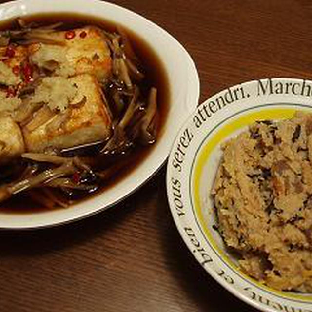 豆腐でヘルシー料理